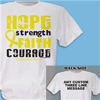 Cure Bladder Cancer Awareness T-Shirt 34413X