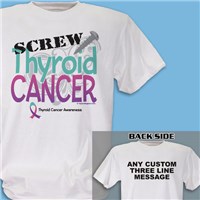 Screw Thyroid Cancer T-Shirt 34438X
