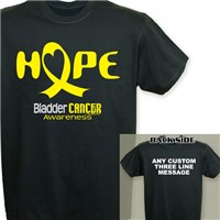 Hope Bladder Cancer Awareness T-Shirt 34444X