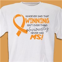 Multiple Sclerosis Awareness T-Shirt | MS T-Shirts