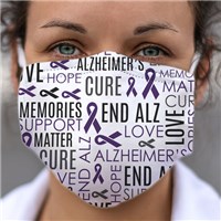 Alzheimer's Awareness Face Mask U17496134