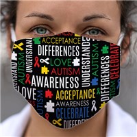 Autism Awareness Face Mask U17497134