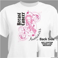 Breast Cancer Hope Ribbon Awareness T-Shirt 34301X