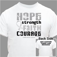 Cure Brain Cancer T-Shirt 34382X