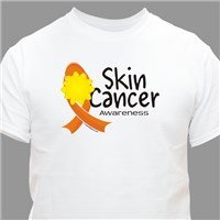 Skin Cancer Awareness Ribbon T-Shirt 35676X