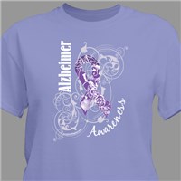 Alzheimer's Awareness Ribbon T-Shirt 37091X