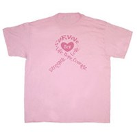 Survival Ribbon - Breast Cancer Awareness Personalized T-shirt | Breast Cancer Shirt