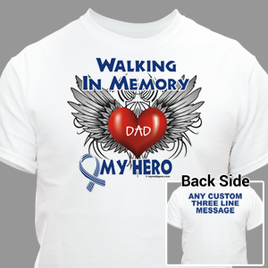 Personalized Walking In Memory Of ALS T-Shirt