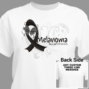 Melanoma Awareness Ribbon T-Shirt