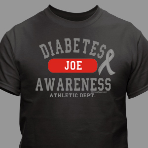 Diabetes Awareness Athletic Dept. T-Shirt