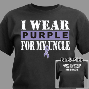 I Wear Purple Awareness T-Shirt
