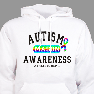 Autism Awareness Athletic Dept. Hooded Sweatshirt