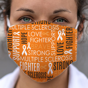 Multiple Sclerosis Awareness Face Mask