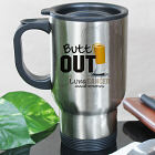 Lung Cancer Awareness Stainless Steel Mug 255980ST