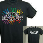 Personalized Autism Walk Team T-Shirt 34093X
