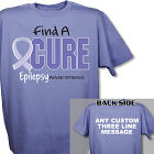 Personalized Find A Cure Epilepsy Awareness T-Shirt 34188X