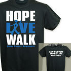 Hope Live Walk Colon Cancer Awareness T-Shirt
