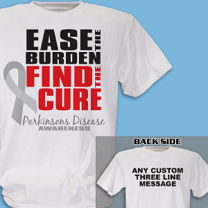 Find the Cure Parkinson's Disease Awareness T-Shirt