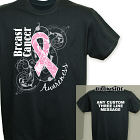 Breast Cancer Hope Ribbon Awarness T-Shirt