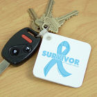 Prostate Cancer Survivor Ribbon Key Chain 343210