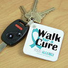 Walk For A Cure Food Allergy Awareness Key Chain 344080