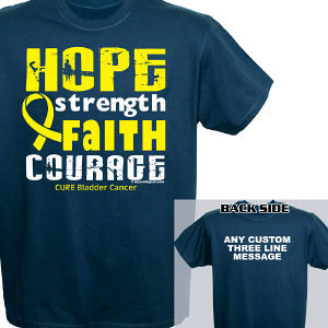 Cure Bladder Cancer Awareness T-Shirt