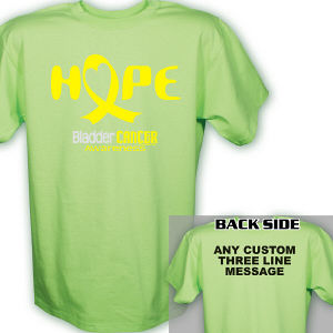 Hope Bladder Cancer Awareness T-Shirt