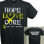 Hope Love Cure Bladder Cancer T-Shirt
