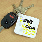 Walk to Defeat Bladder Cancer Key Chain