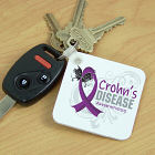 Crohn's Disease Awareness Key Chain