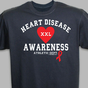Heart Disease Athletic Dept. T-Shirt