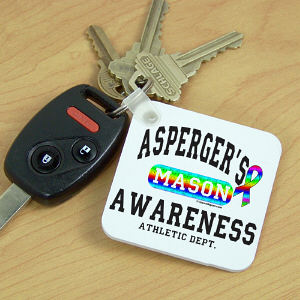 Asperger's Awareness Athletic Dept. Key Chain