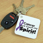 Purple Hope Ribbon Awareness Key Chain 355900