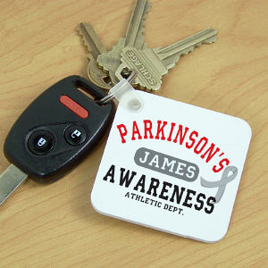 Parkinson's Awareness Athletic Dept. Key Chain