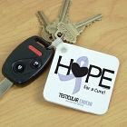 Testicular Cancer Awareness Hope Key Chain 357230
