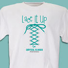 Lace It Up Cervical Cancer Walk T-Shirt