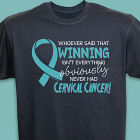 Cervical Cancer Awareness T-Shirt