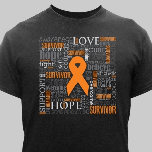 Orange Leukemia - MS Survivor T-Shirt