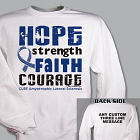 Personalized Cure ALS Awareness Sweatshirt 54184X
