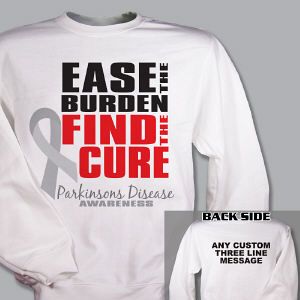 Find the Cure Parkinson's Disease Awareness Sweatshirt