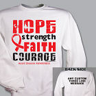 Heart Disease Hope Ribbon Sweatshirt 54384X