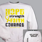 Cure Bladder Cancer Awareness Sweatshirt 54413X