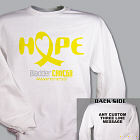 Hope Bladder Cancer Awareness Sweatshirt 54444X