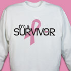 Cancer Survivor Ribbon Sweatshirt