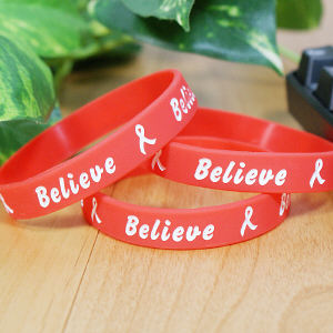 Red Believe Awareness Bracelet