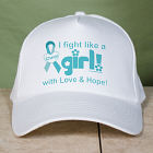 Fight Like A Girl Cervical Cancer Awareness Hat 852626