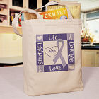 Personalized Epilepsy Awareness Canvas Tote Bag