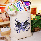 Cancer Survivor Butterfly Tote Bag