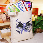 Pancreatic Cancer Survivor Butterfly Tote Bag