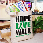 Hope Live Walk Kidney Cancer Awareness Tote Bag